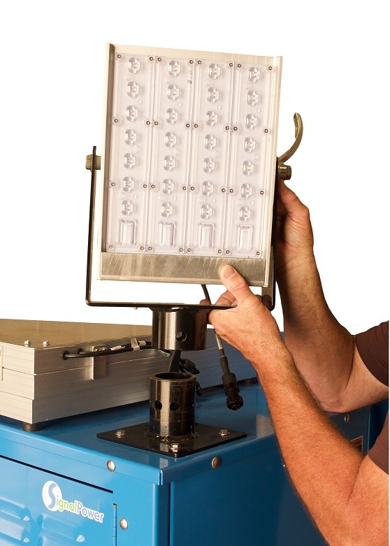 Remote LED Lights on the HYBRIDTOWER